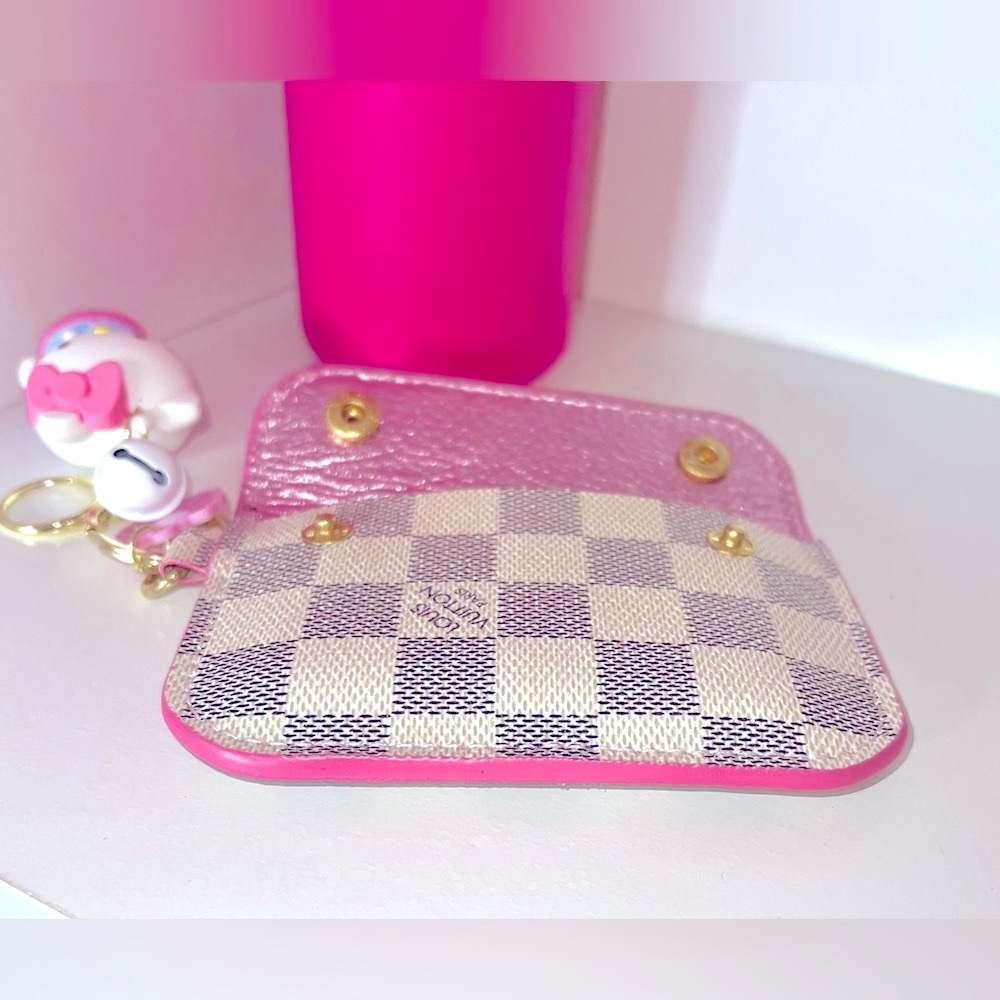 💓 damier azure small wallet Handmade - Picture 4 of 16